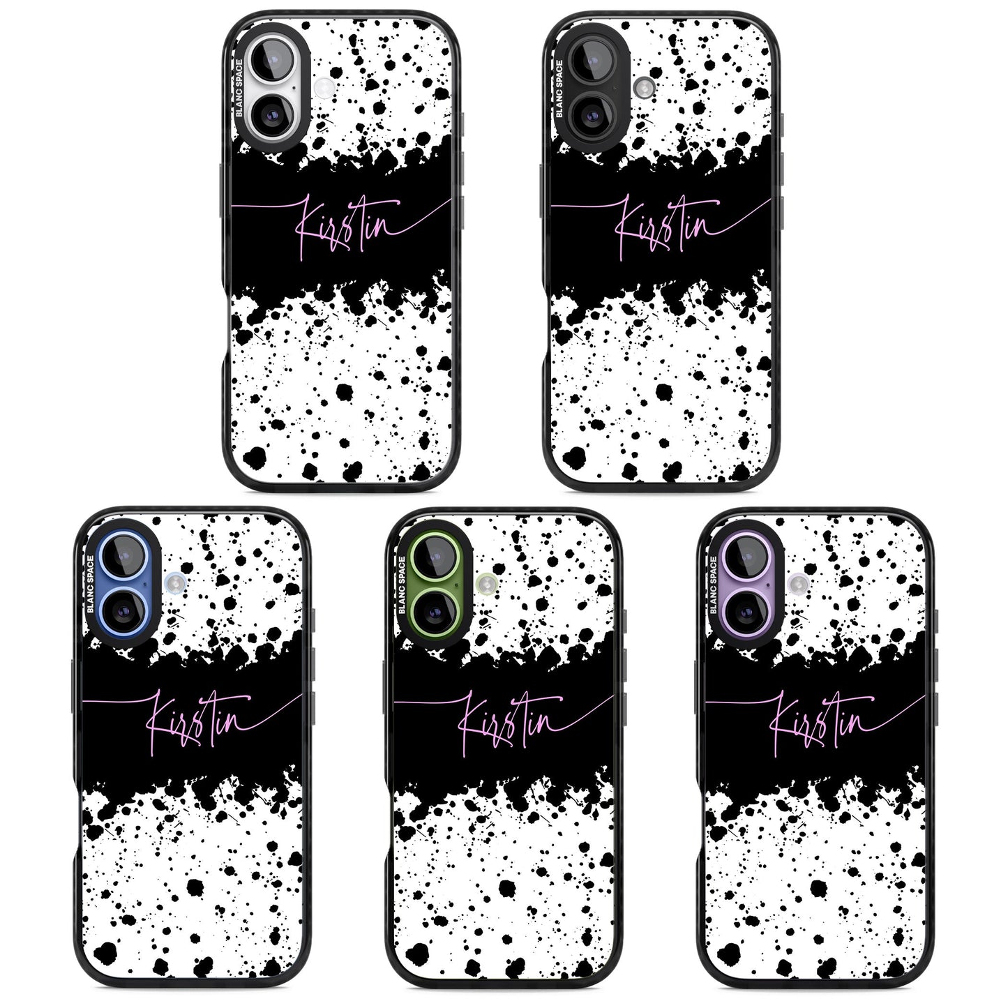 Personalised Bold Paint Splatters