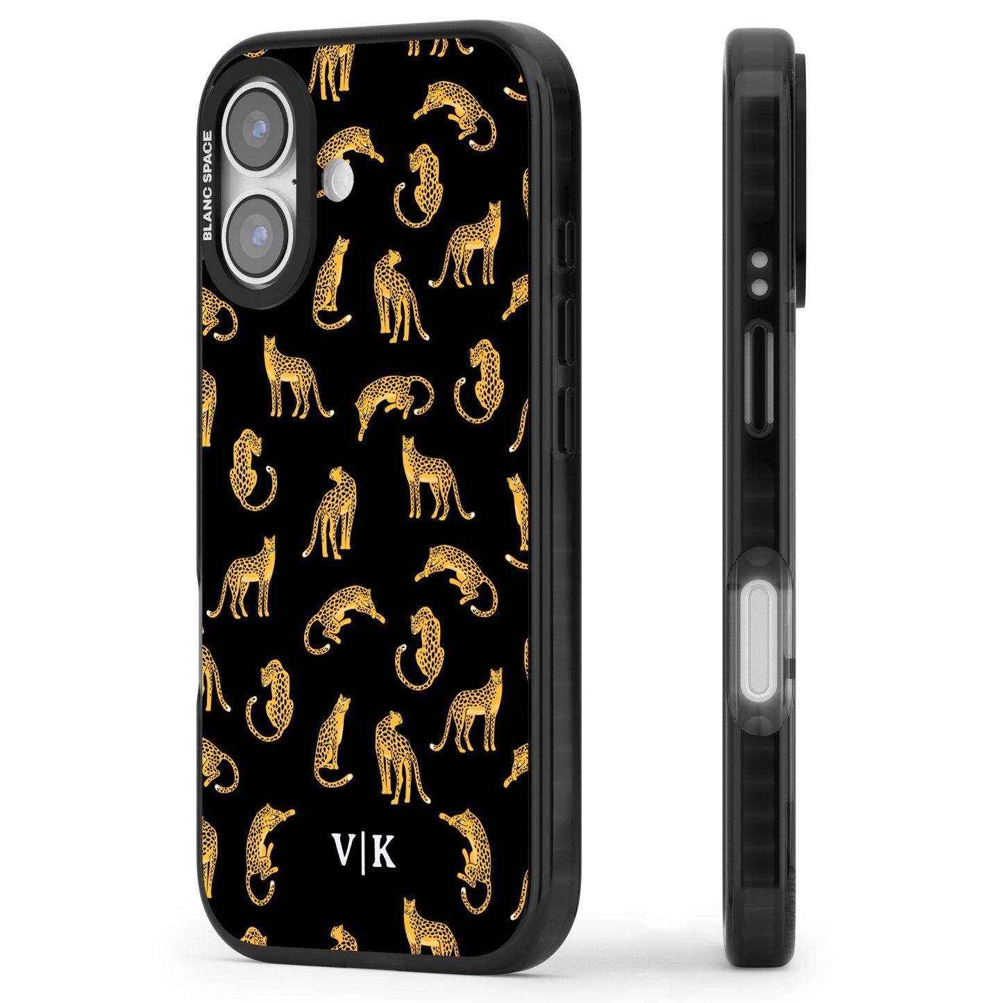 Personalised Gold Cheetah Pattern