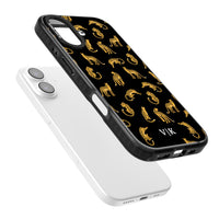 Personalised Gold Cheetah Pattern