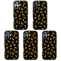 Personalised Gold Cheetah Pattern