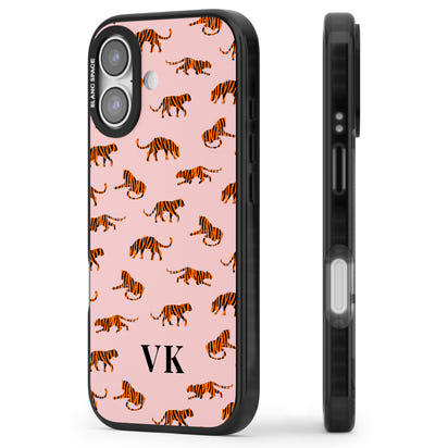 Personalised Pink Safari Tiger Pattern