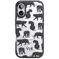 Personalised Tiger Silhouettes