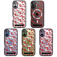 Personalised Red Snake Pattern