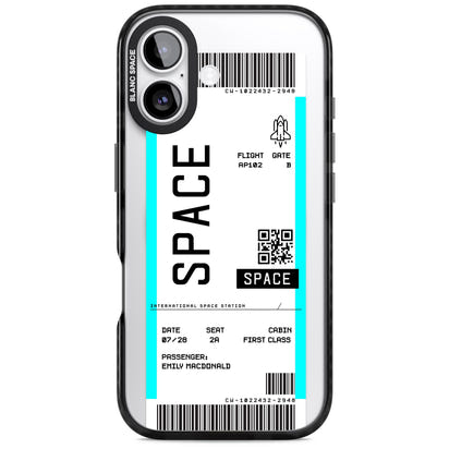 Personalised Space Travel Ticket