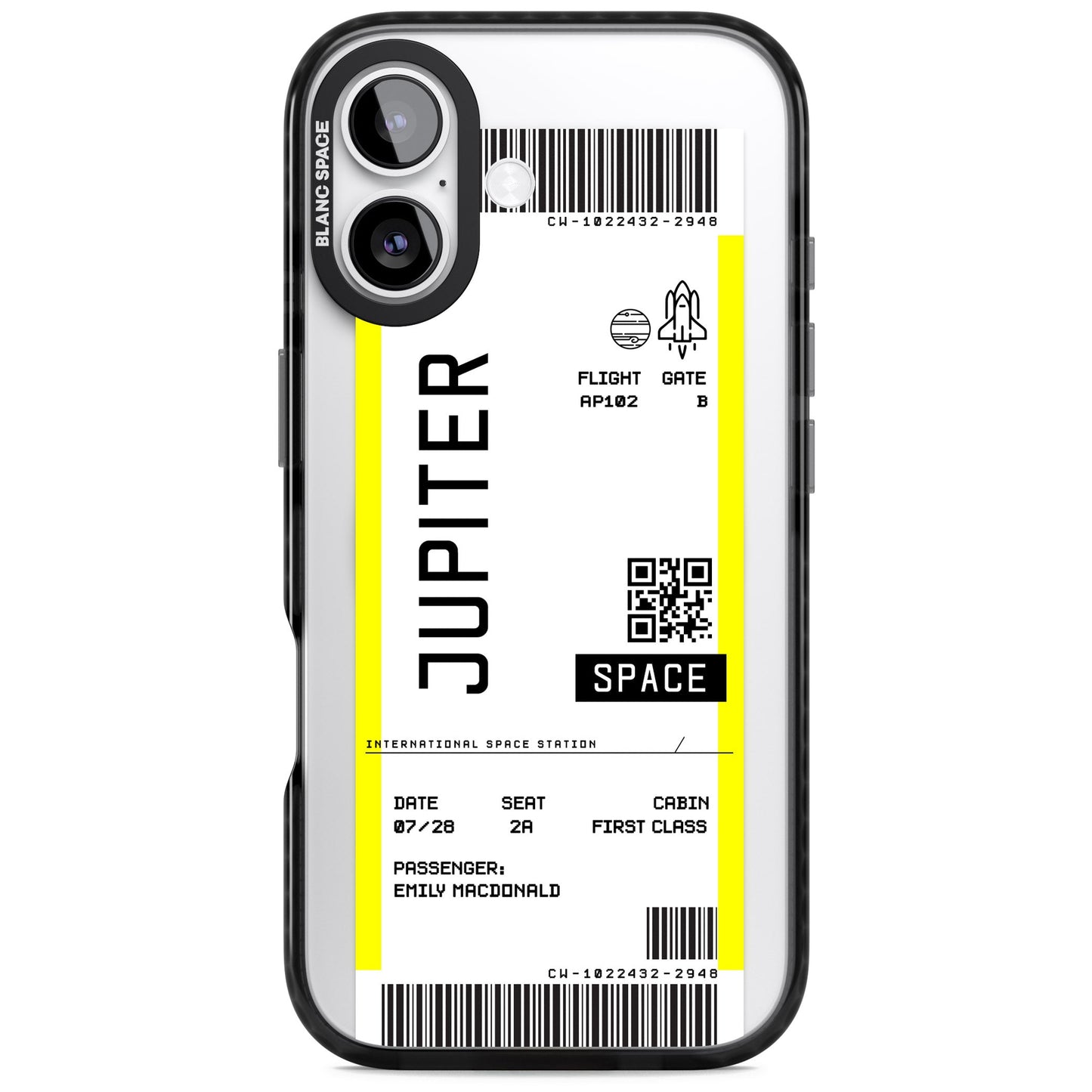 Personalised Jupiter Travel Ticket