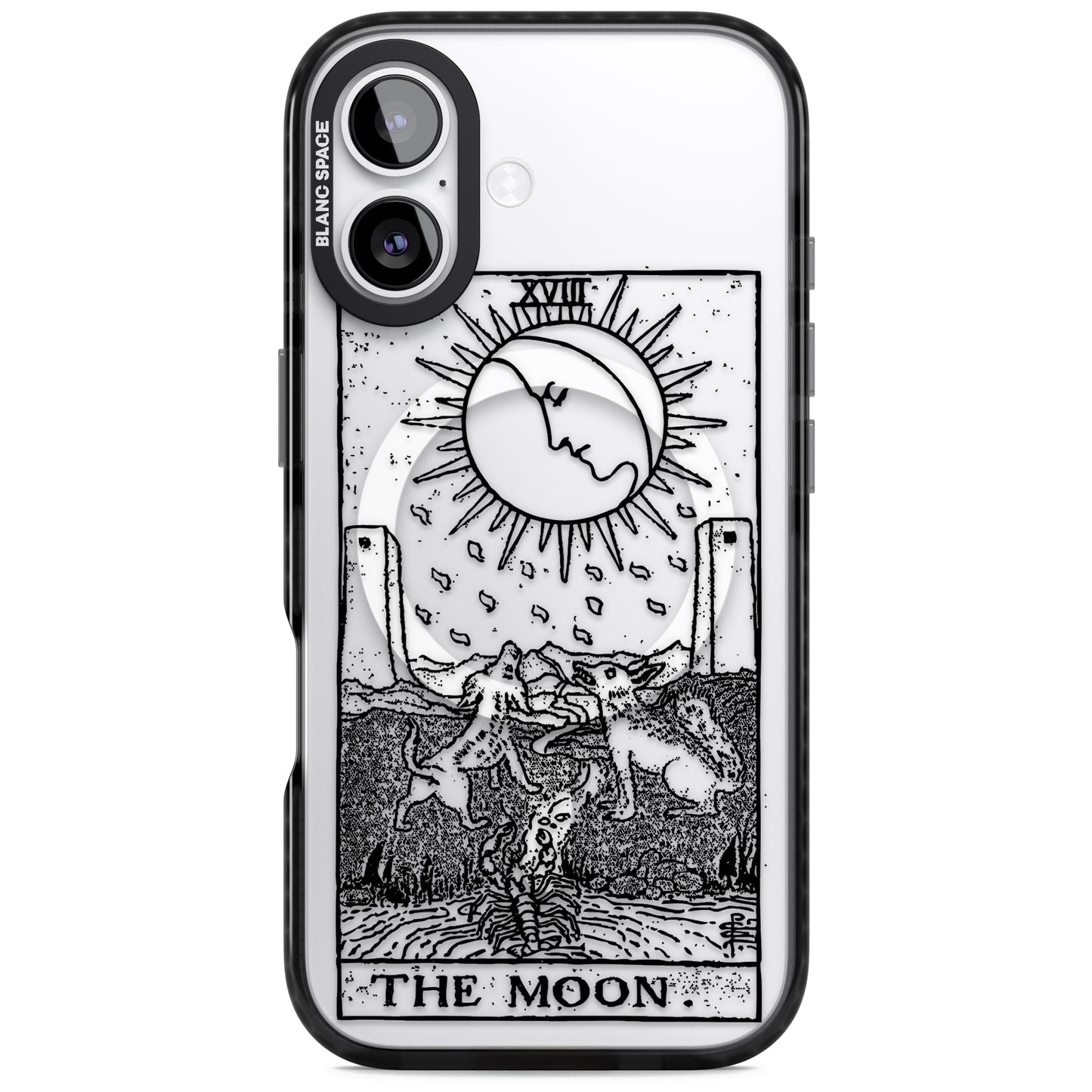 Personalised The Moon Tarot Card (Clear)
