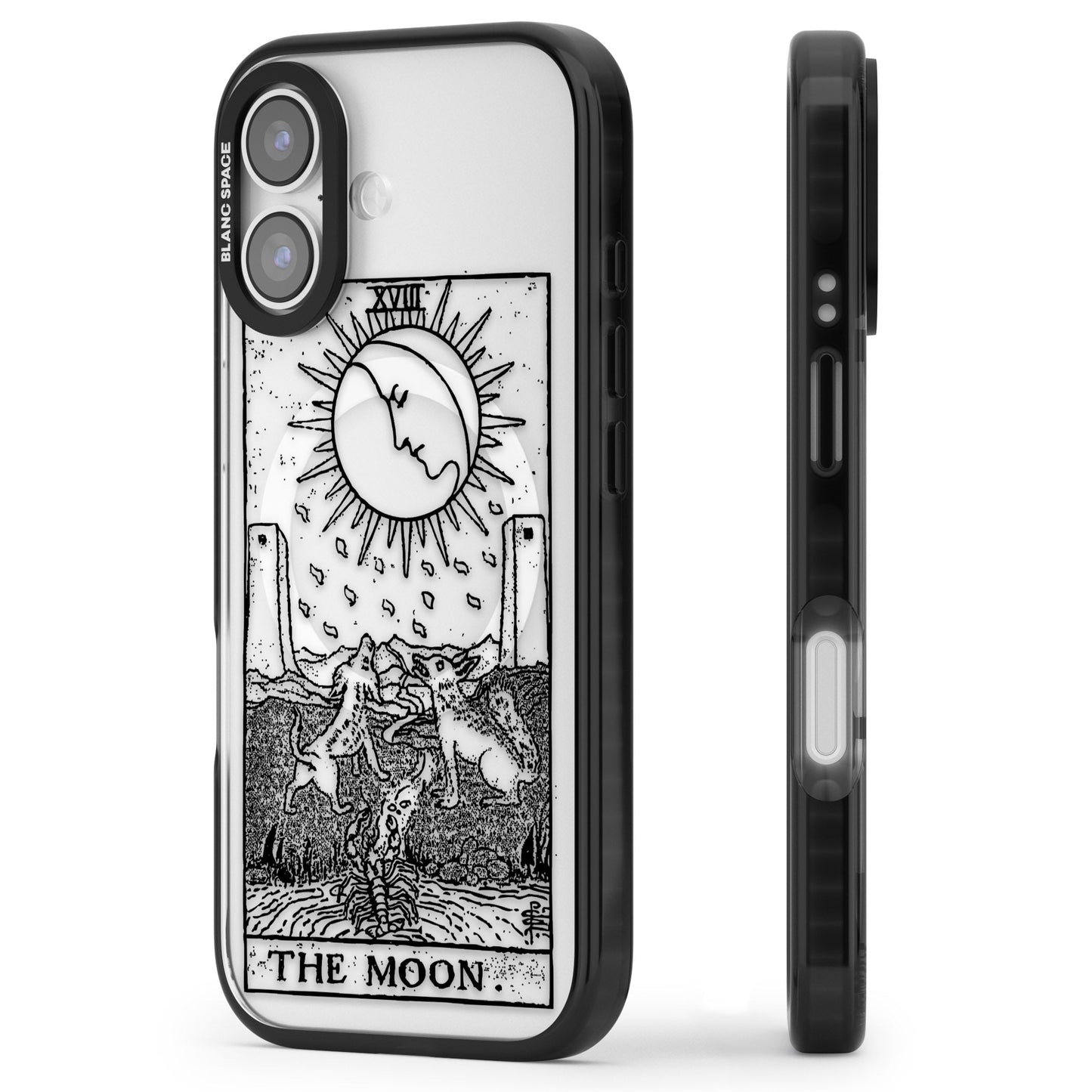 Personalised The Moon Tarot Card (Clear)