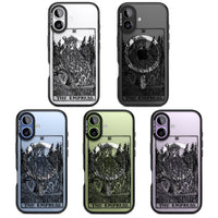 Personalisierte Tarotkarte „Die Kaiserin“ (Transparent)