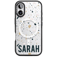 Personalised Terrazzo Blue, Pink, Brown