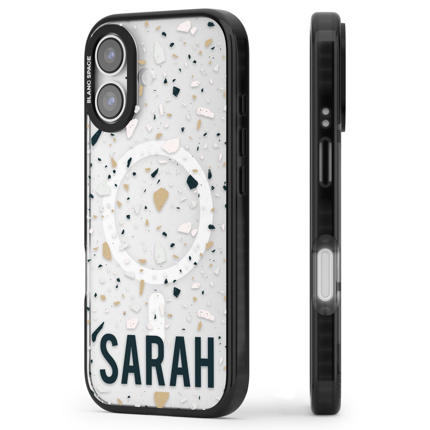 Personalised Terrazzo Blue, Pink, Brown