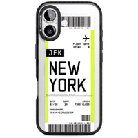 Personalised New York Boarding Pass