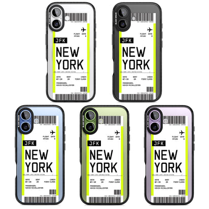 Personalised New York Boarding Pass