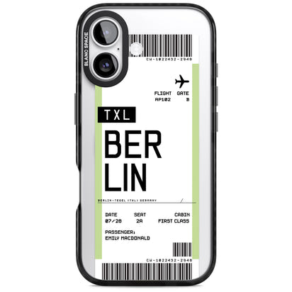 Personalised Berlin Boarding Pass