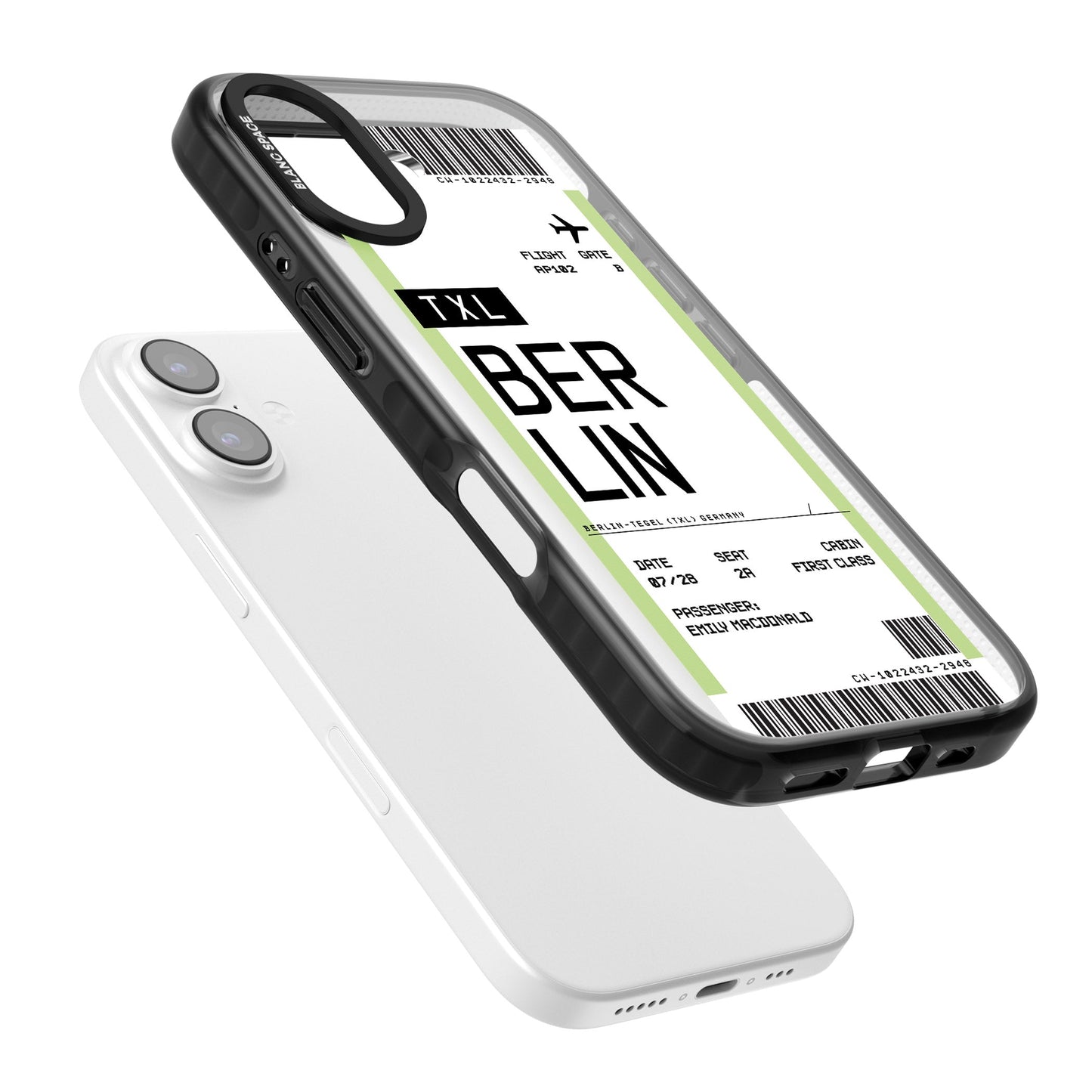 Personalised Berlin Boarding Pass