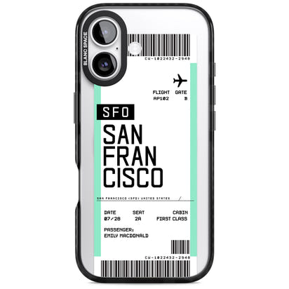 Personalised San Francisco Boarding Pass