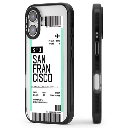 Personalised San Francisco Boarding Pass