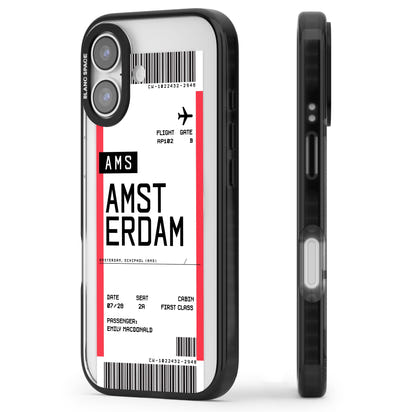 Personalised Amsterdam Boarding Pass