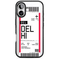 Personalised Delhi Boarding Pass