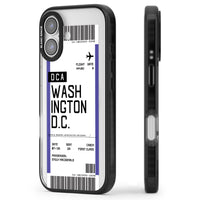 Personalised Washington D.C. Boarding Pass