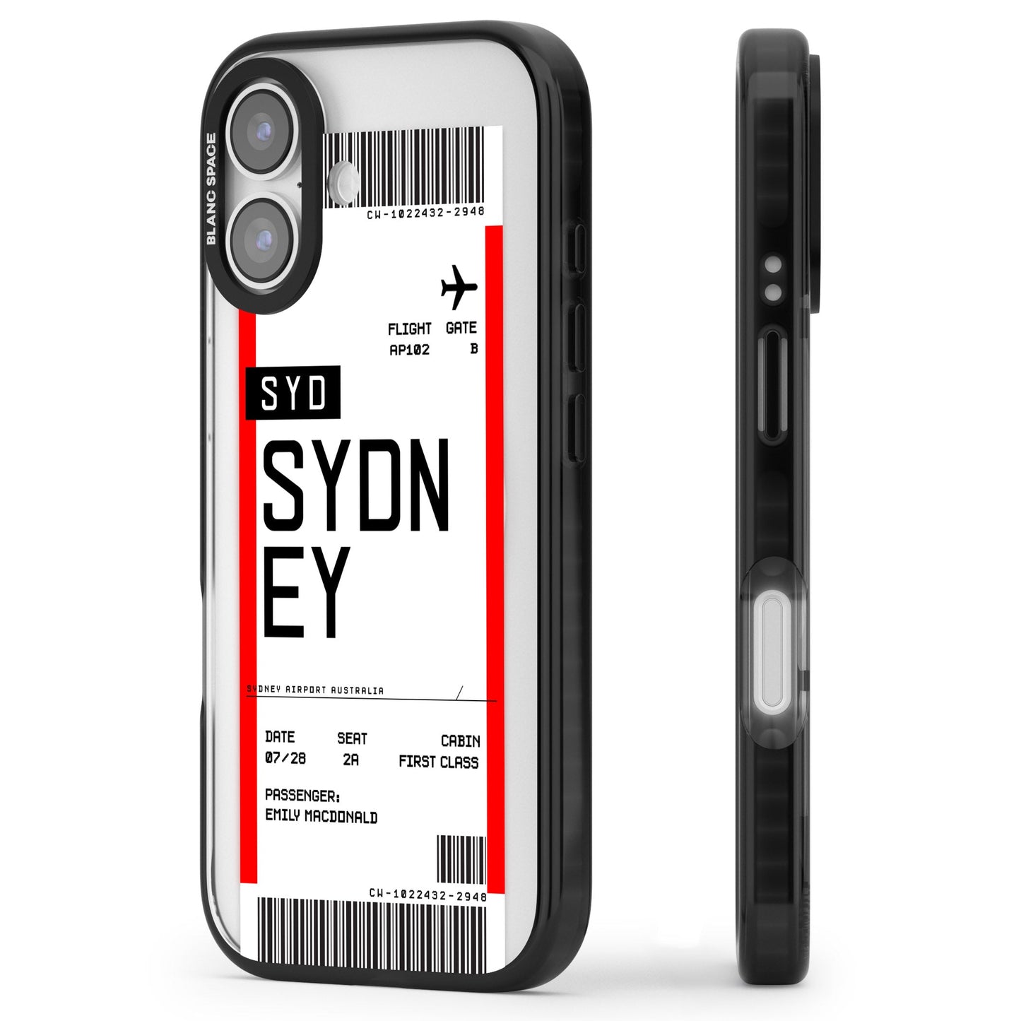 Personalised Sydney Boarding Pass