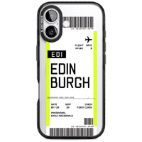 Personalised Edinburgh Boarding Pass