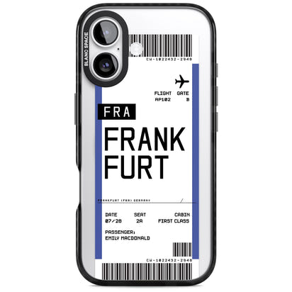 Personalised Frankfurt Boarding Pass