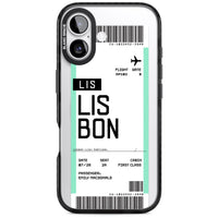 Personalised Lisbon Boarding Pass