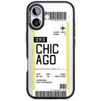 Personalised Chicago Boarding Pass