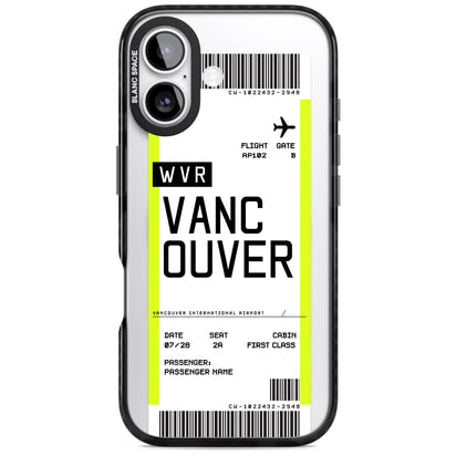 Personalised Vancouver Boarding Pass