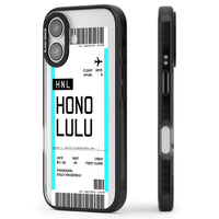 Personalised Honolulu Boarding Pass