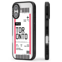Personalised Toronto Boarding Pass