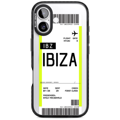 Personalised Ibiza Boarding Pass