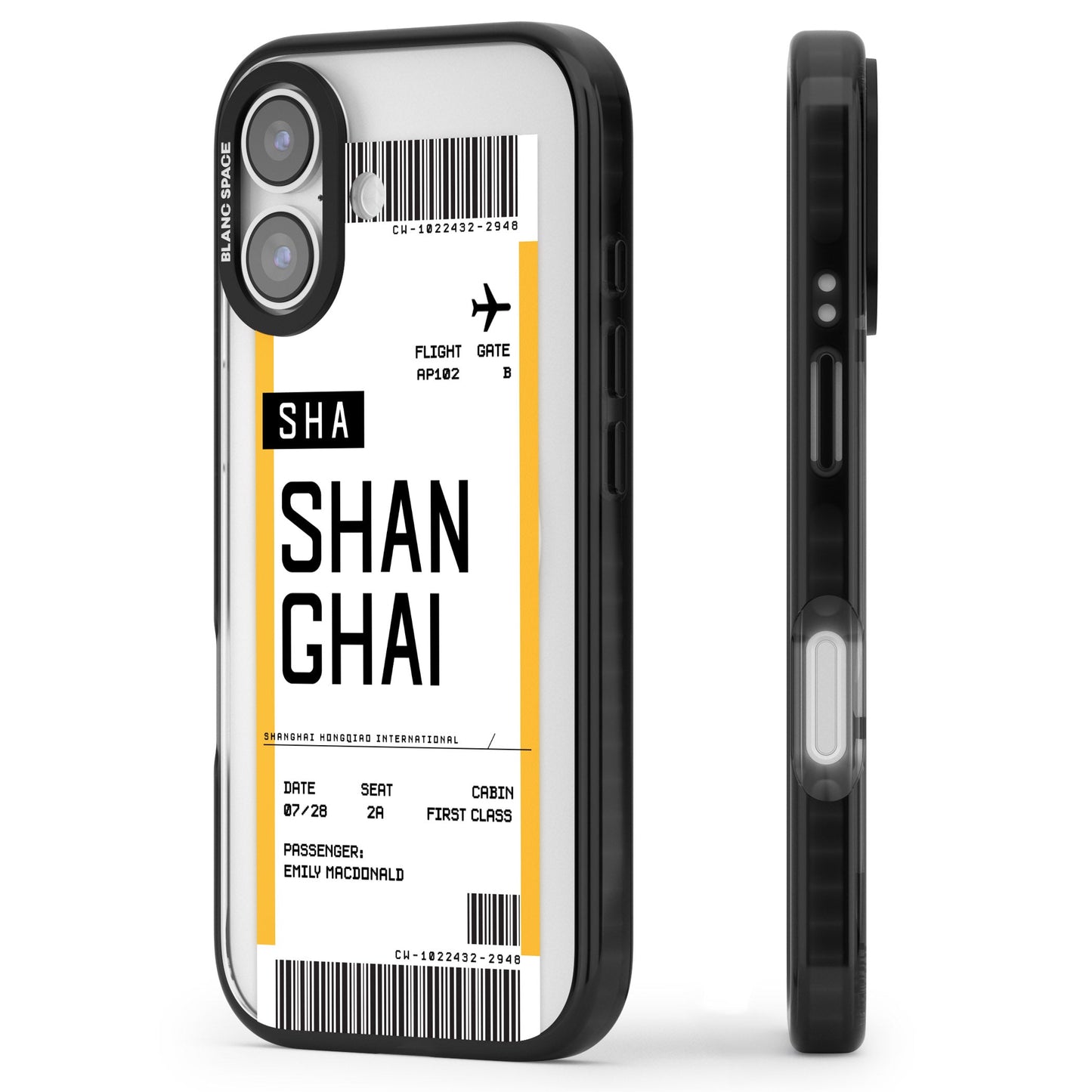 Personalised Shanghai Boarding Pass