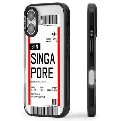 Personalised Singapore Boarding Pass