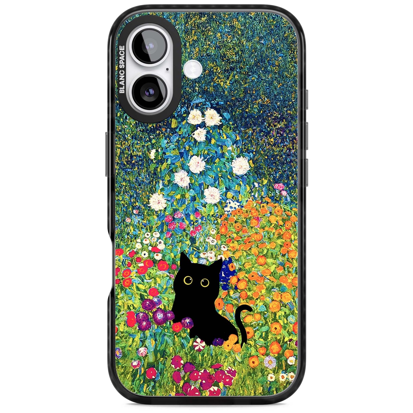 Cat in Klimt's Garden