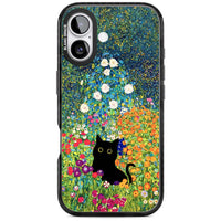 Cat in Klimt's Garden