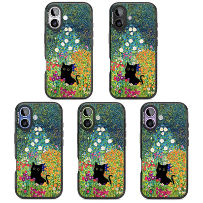 Cat in Klimt's Garden