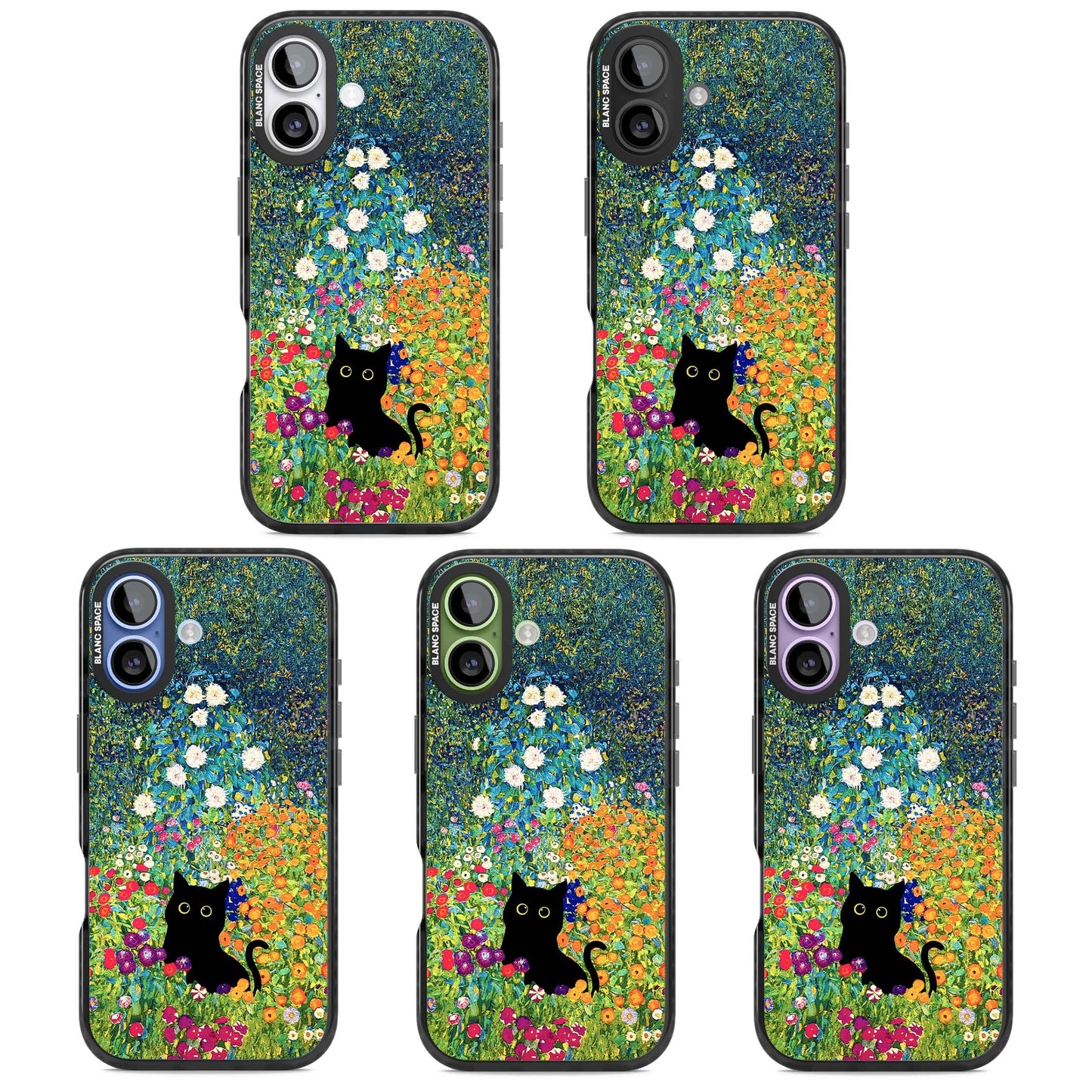 Cat in Klimt's Garden