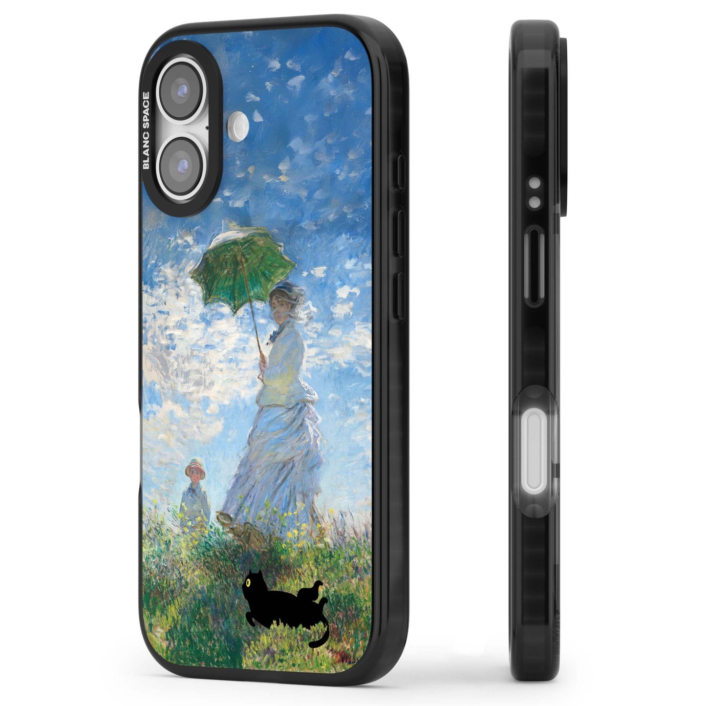 Cat with Monet's Parasol Lady