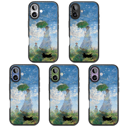 Cat with Monet's Parasol Lady