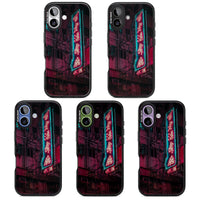 Neon-Kanji-Stadtbild