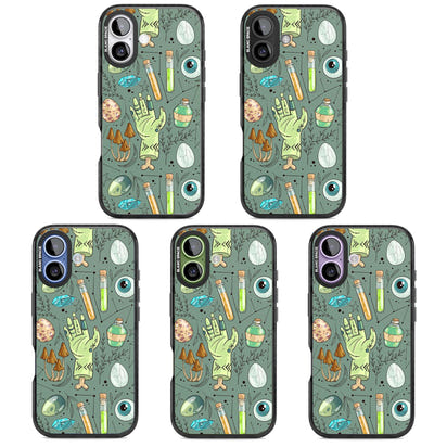 Motif expérimental de dessin animé pour Halloween