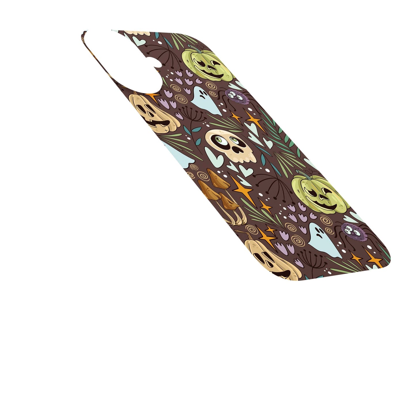 Goblincore Cartoon Halloween Pattern