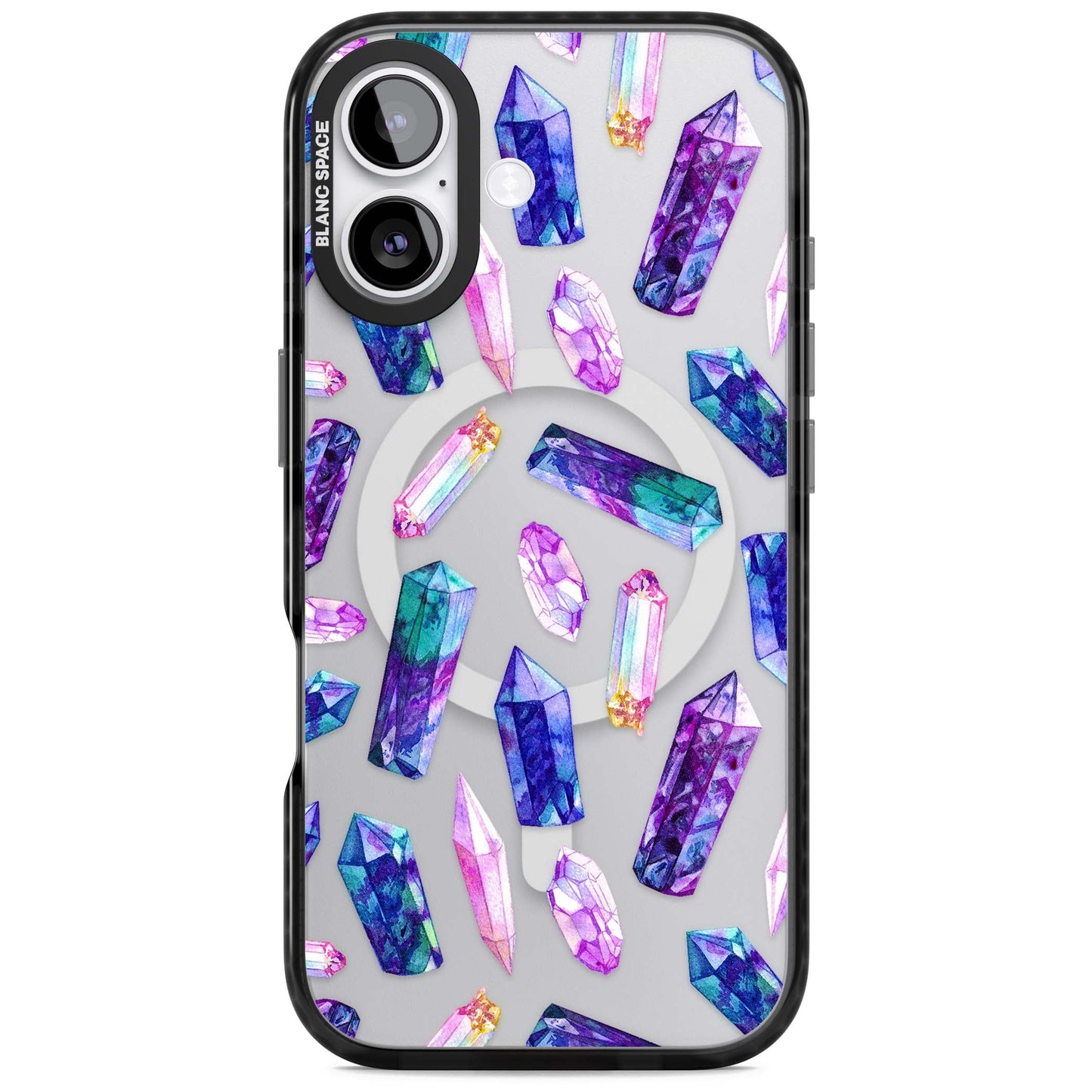 Iridescent Prism Crystals