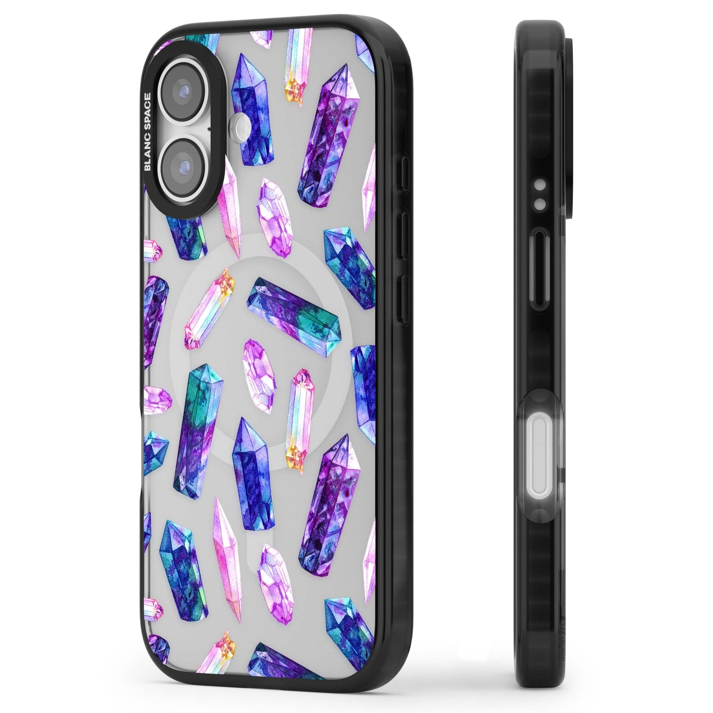 Iridescent Prism Crystals