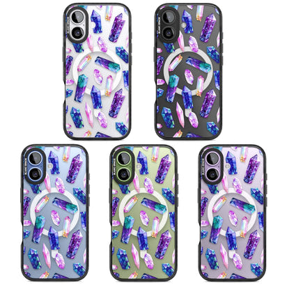 Iridescent Prism Crystals