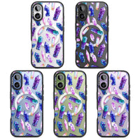 Iridescent Prism Crystals