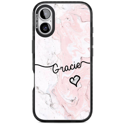 Personalised Pink Marble