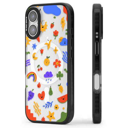 Quirky Cute Icon Pattern