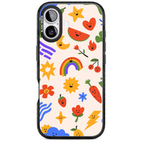 Verspielte Kawaii-Symbole